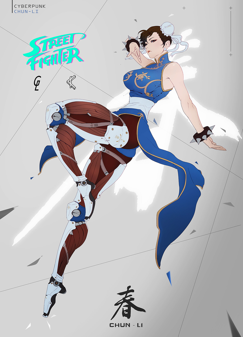 Illustration for article titled Capcom Fighters vs Cyberpunk